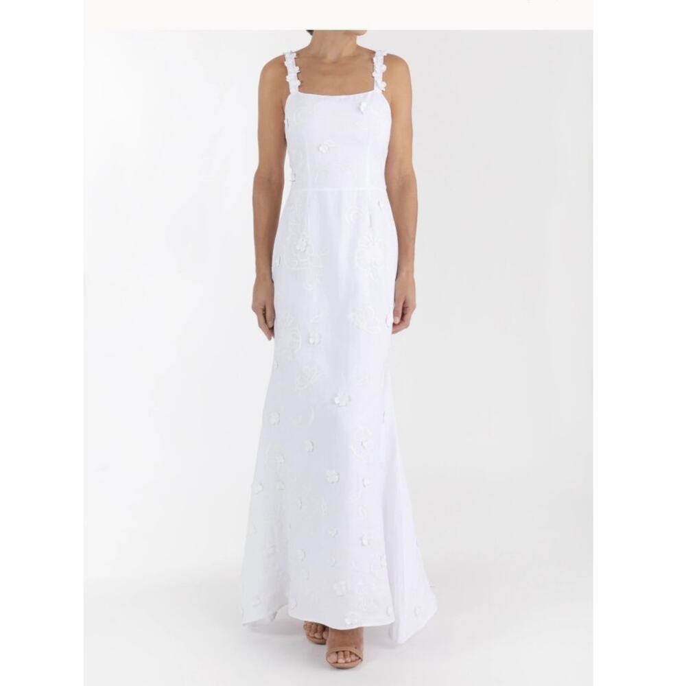 Fanm Mon Alexandra Bridal Wedding Maxi Dress Size XS